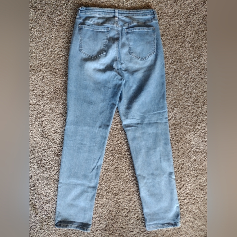 Abound High Rise Classic Blue Women's Stretch Jeans Size 31 - Picture 2 of 8